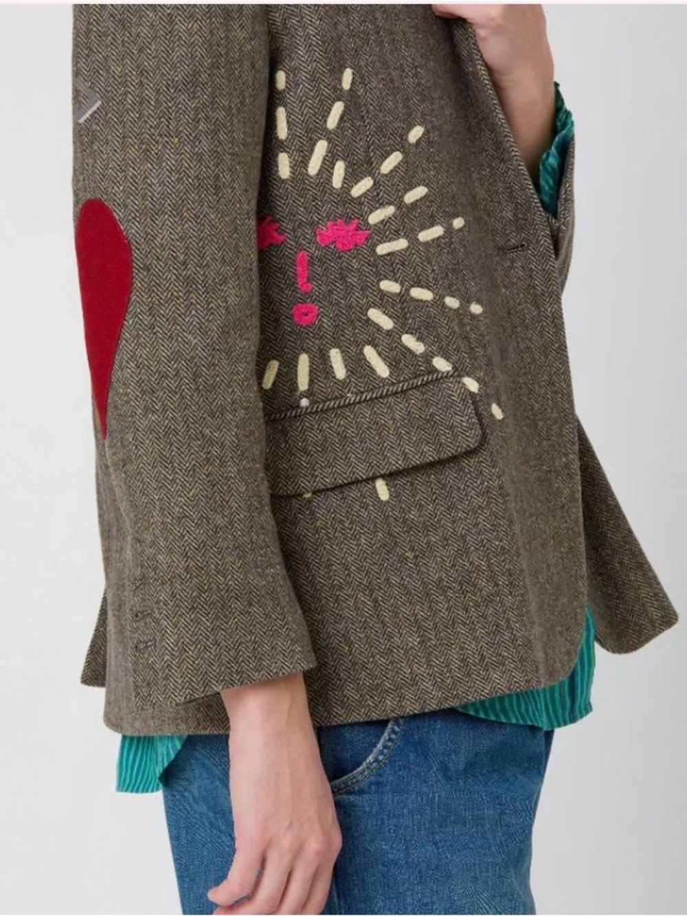 NWT Workday Herringbone Blazer Kerri Rosenthal
